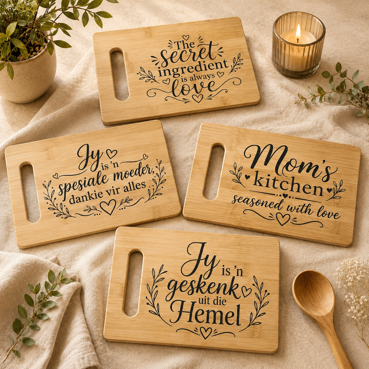 18x28cm Bamboo Cutting Board