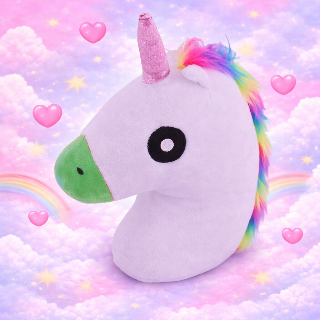 Emoji Cushion - Unicorn