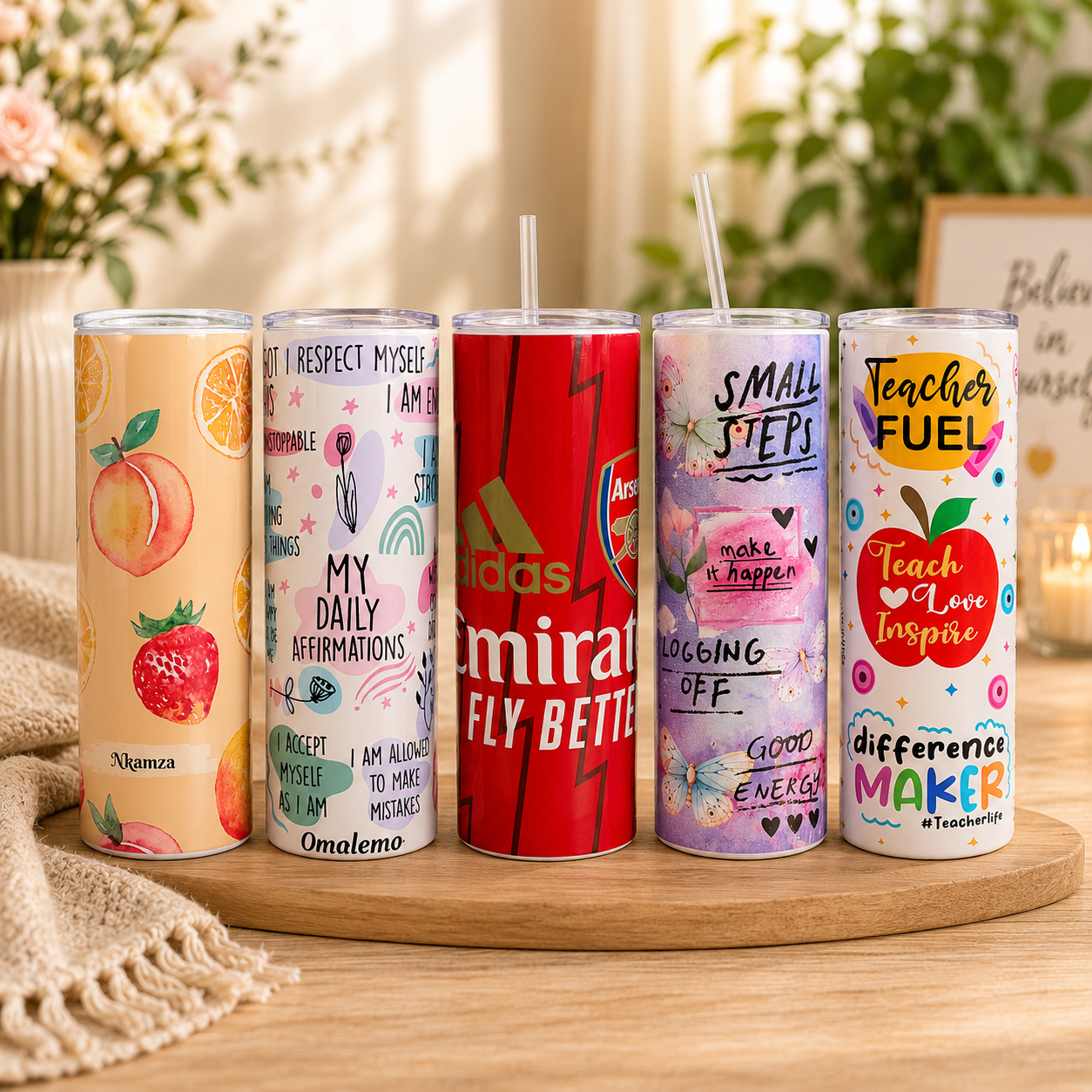 Stainless Steel Skinny Tumbler 