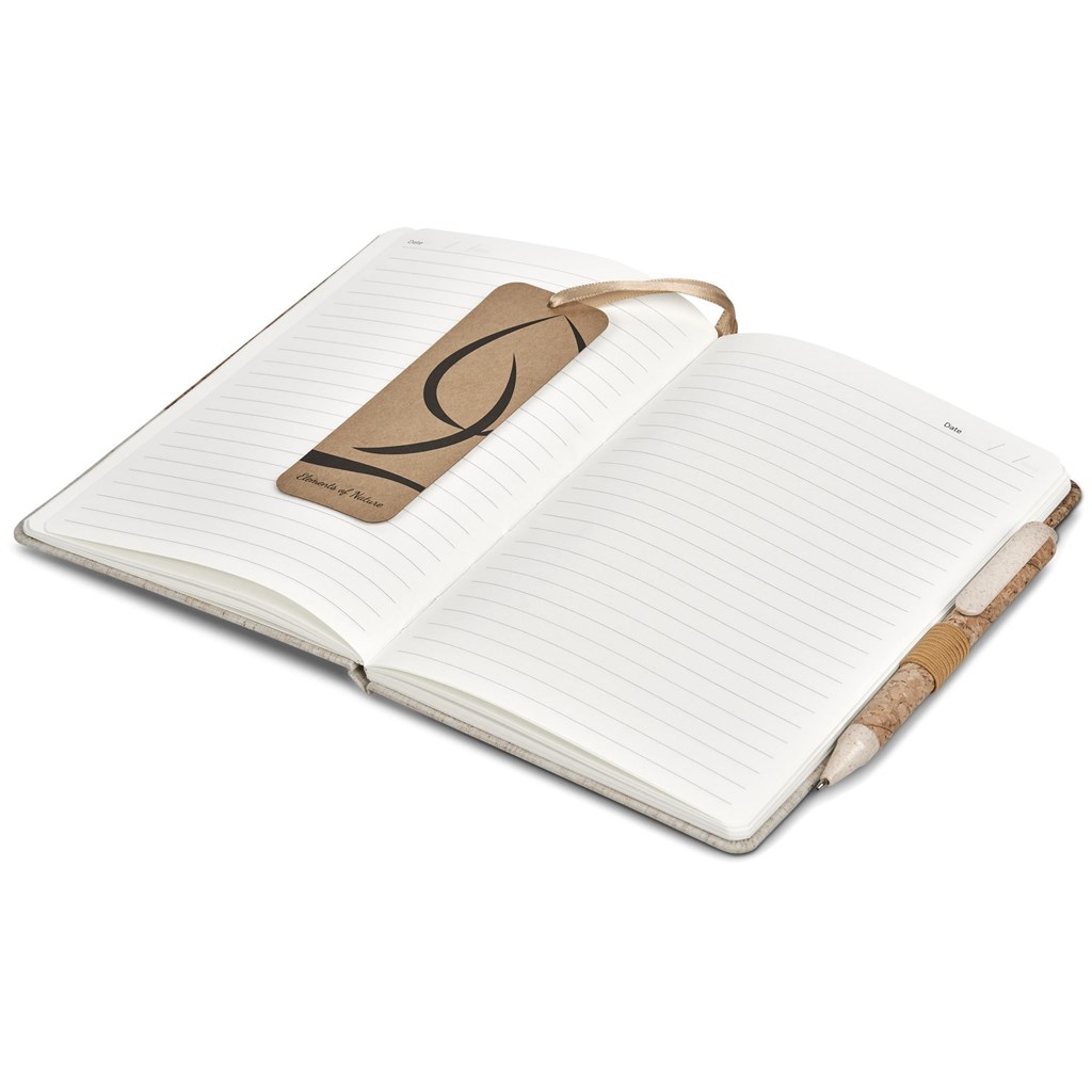 Cardon Cork Notebook & Pen Set - Image 6a0dc7c715cb38af415f60eb