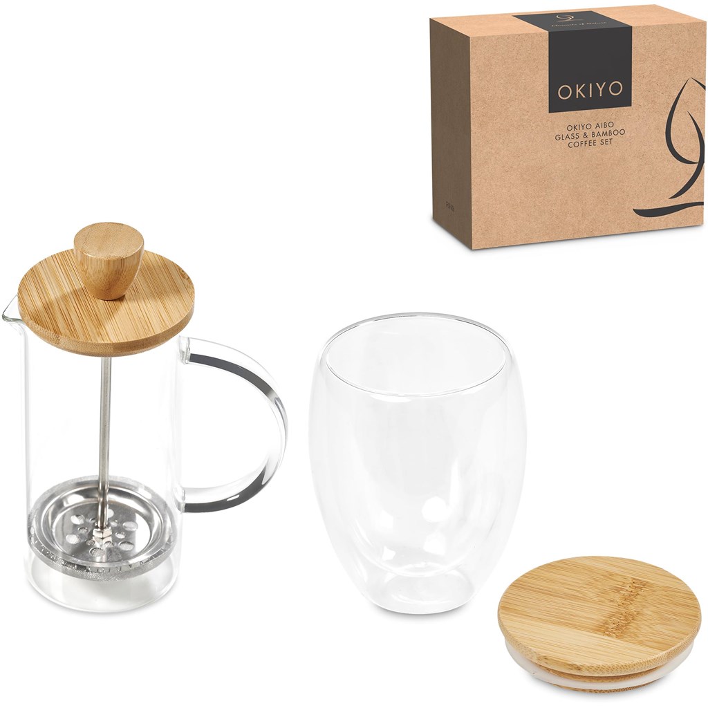 Aibo Glass & Bamboo Coffee Set - Image 6a0dd0a715cb38af415f6280