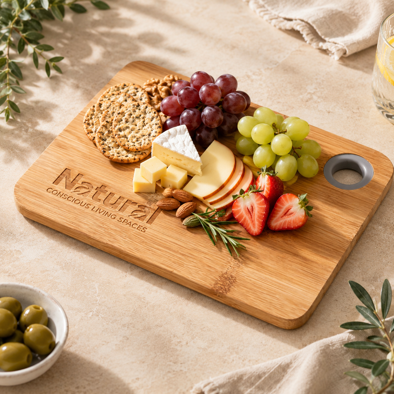 Junbi Bamboo Food Board