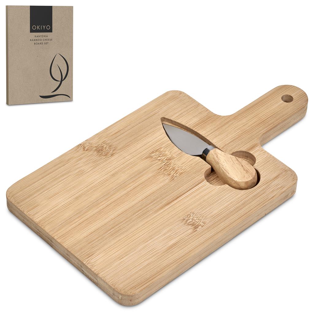 Kanteika Bamboo Cheese Board Set - Image 6a0ed7f915cb38af415f677f
