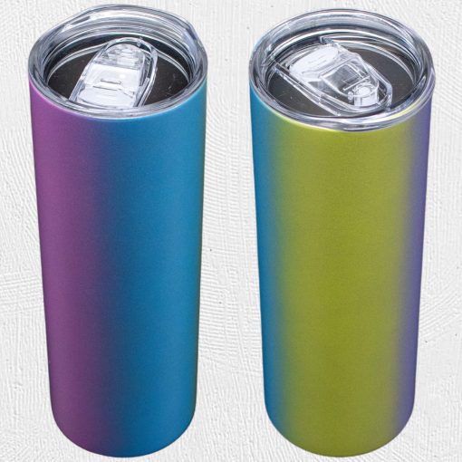Skinny Rainbow Shimmer Tumbler - Image 6a0eda3b15cb38af415f67e9