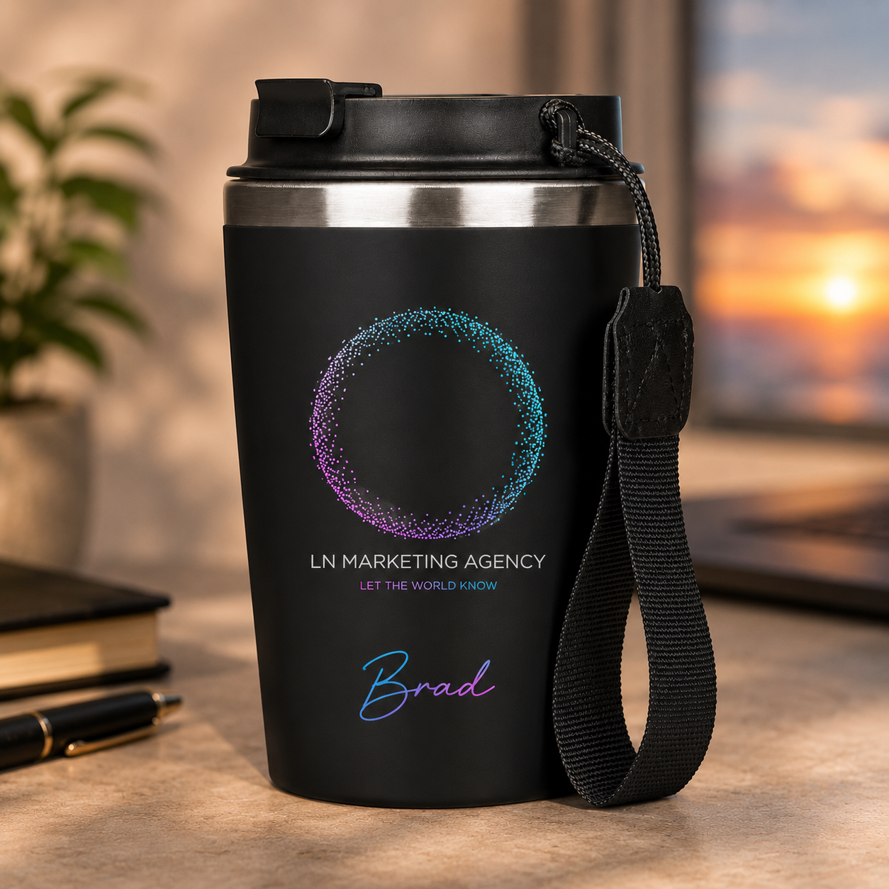 350ml Nabela S/S & PP Tumbler