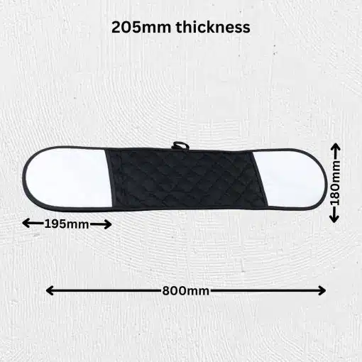 Chefs Oven Glove Black/White - Image 6a101a8715cb38af415f6996