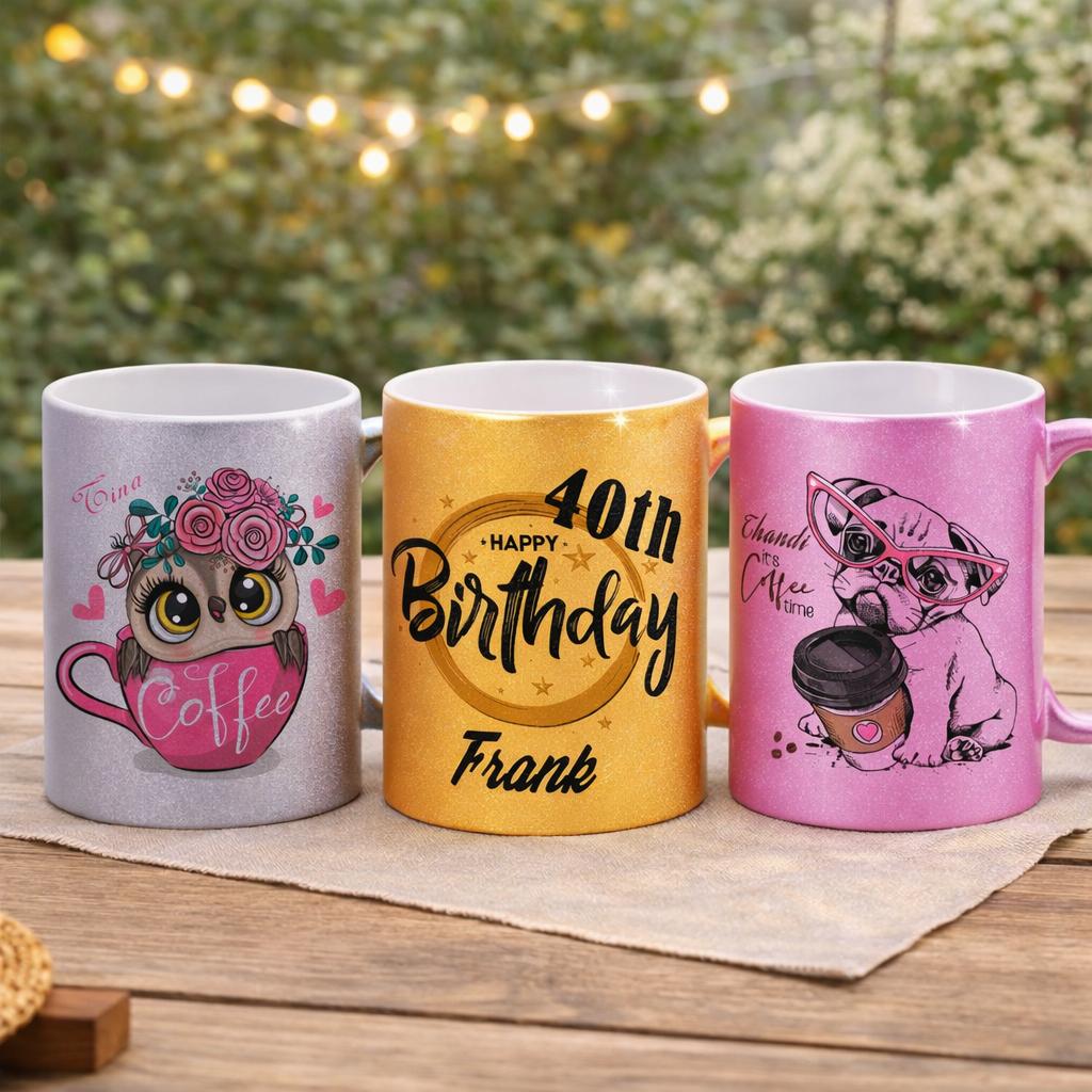 Glitter Mug