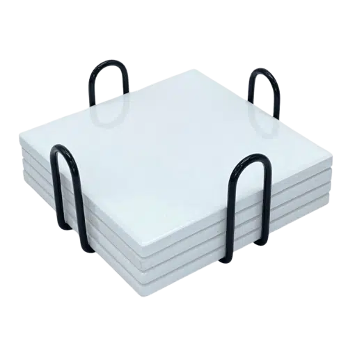 Tile Coaster Set - Image 6a101cbc15cb38af415f6a27