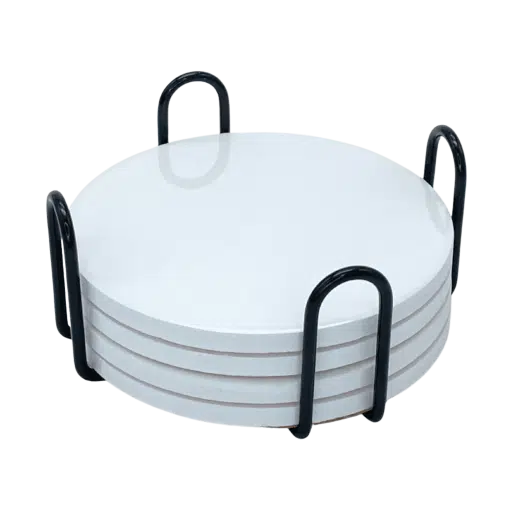 Tile Coaster Set - Image 6a101cbc15cb38af415f6a24