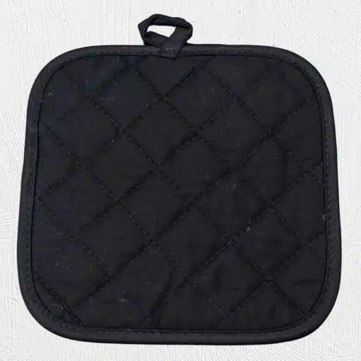 Chefs Pot Holder Black/White - Image 6a101ed315cb38af415f6a9b