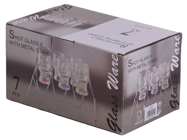 Spiral Stand & Shot Glasses - Image 6a10239715cb38af415f6b4f