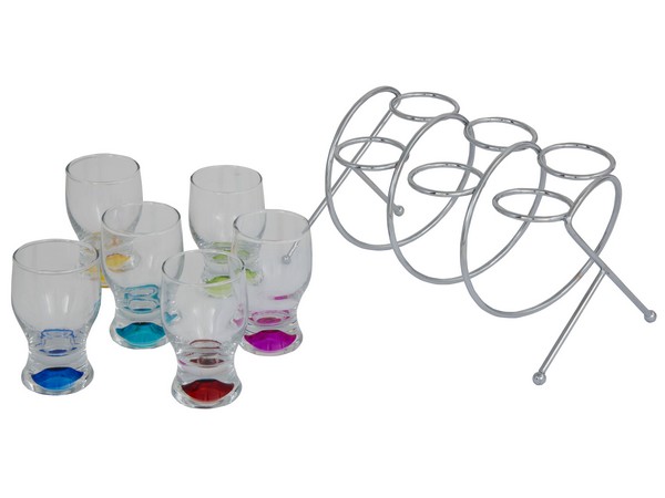 Spiral Stand & Shot Glasses - Image 6a10239715cb38af415f6b52