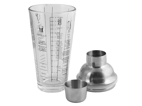 400ml Glass Cocktail Shaker - Image 6a1025da15cb38af415f6bcb