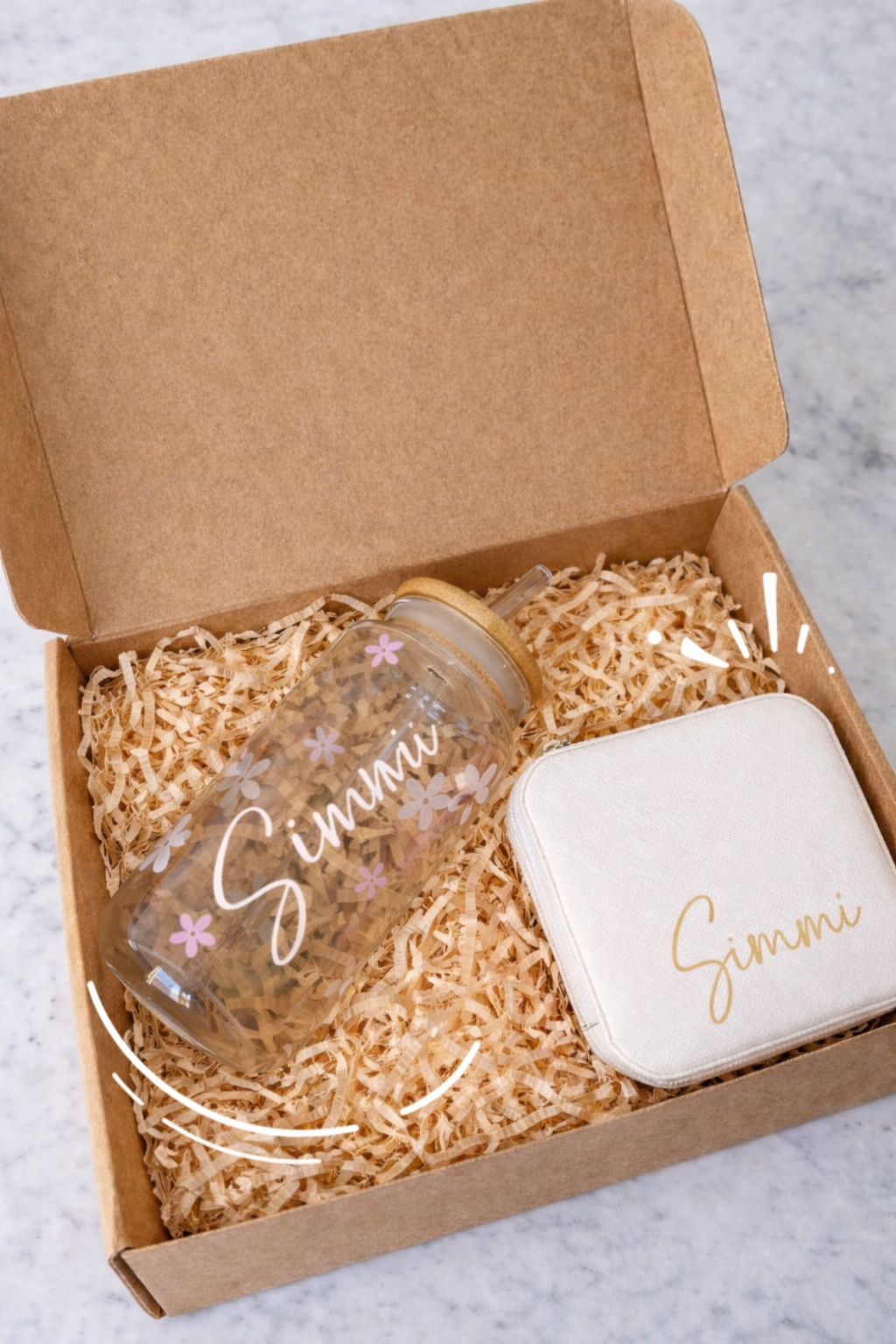 Glass Can Jewellery Box Combo - Image 6a10396415cb38af415f6d32