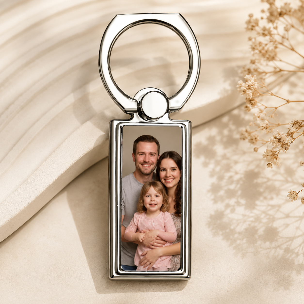 Rectangle Keyring