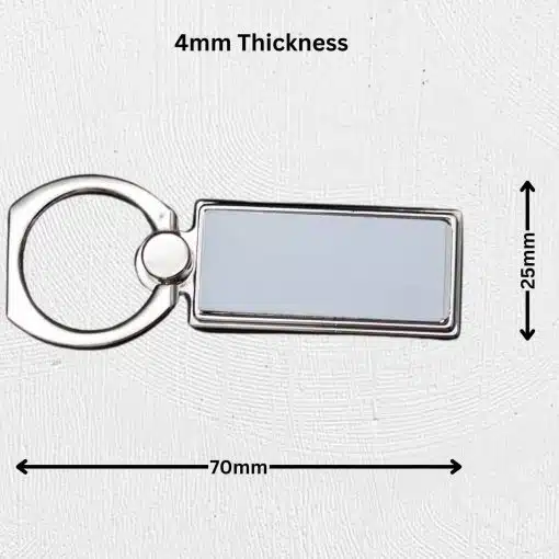 Rectangle Keyring - Image 6a1562cf15cb38af415f706e