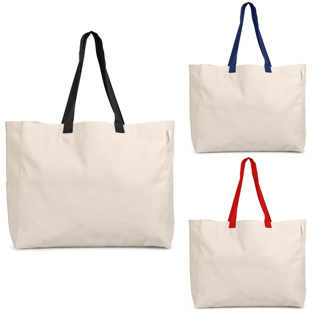 Barbados Large Cotton Beach Bag - Image 6a158c4d15cb38af415f7217