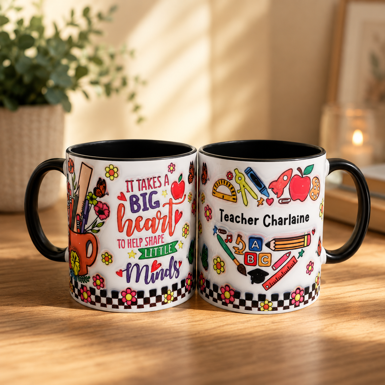 Teacher Mug:Big Heart
