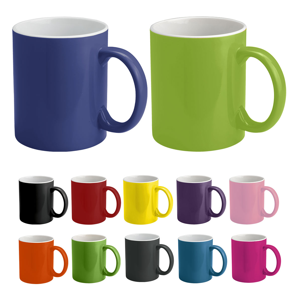 300ml 2 Tone Ceramic Mug - Image 6a296b0b046c3dbb33a3709e