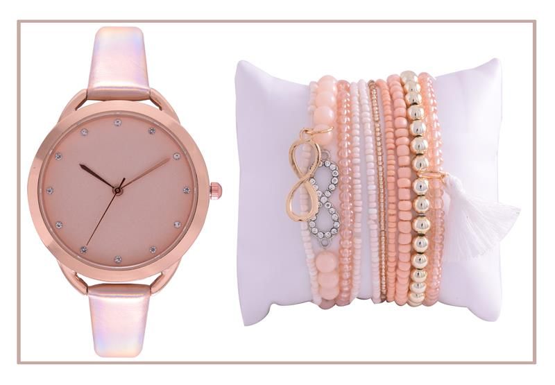 Digitime Women's Watch and Jewellery Set - Rose Gold - Image 6a3a67bd6cfff9781fc48df2