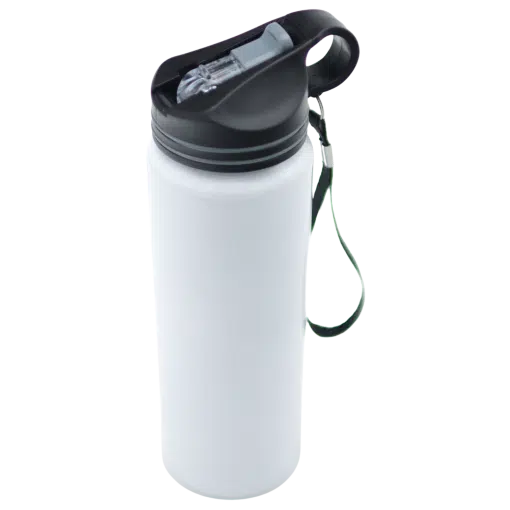850ml Hydro Aluminium Water Bottle White - Image 6a44f579ea75660e9537a428