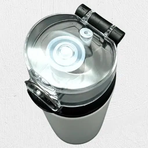 850ml Fresh Seal Aluminium Water Bottle White - Image 6a44f719ea75660e9537a453