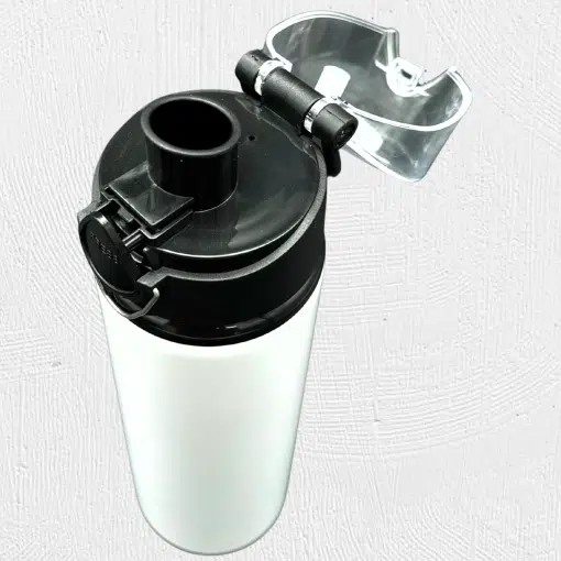 850ml Fresh Seal Aluminium Water Bottle White - Image 6a44f719ea75660e9537a456