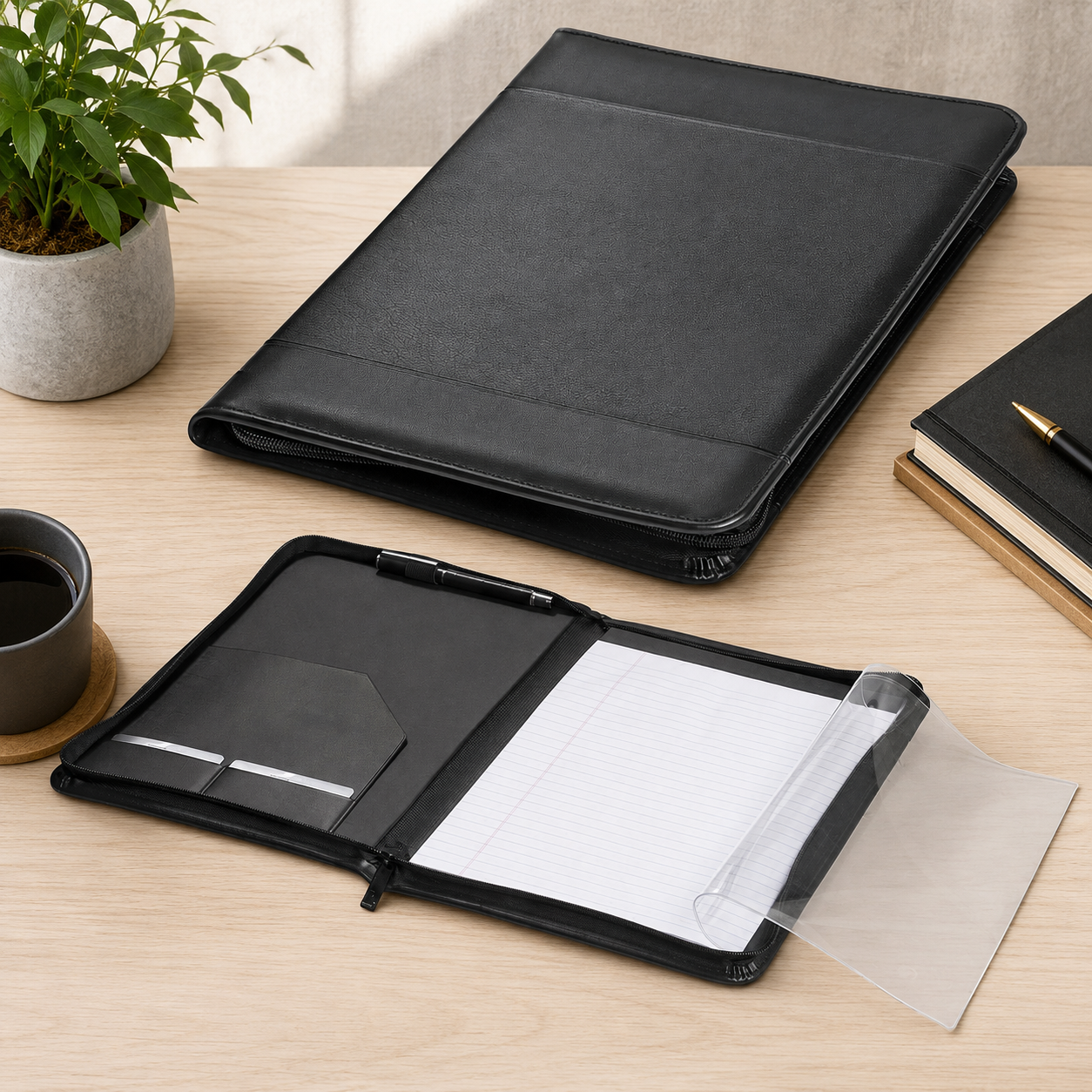 Windsor A4 Zip-Around Folder