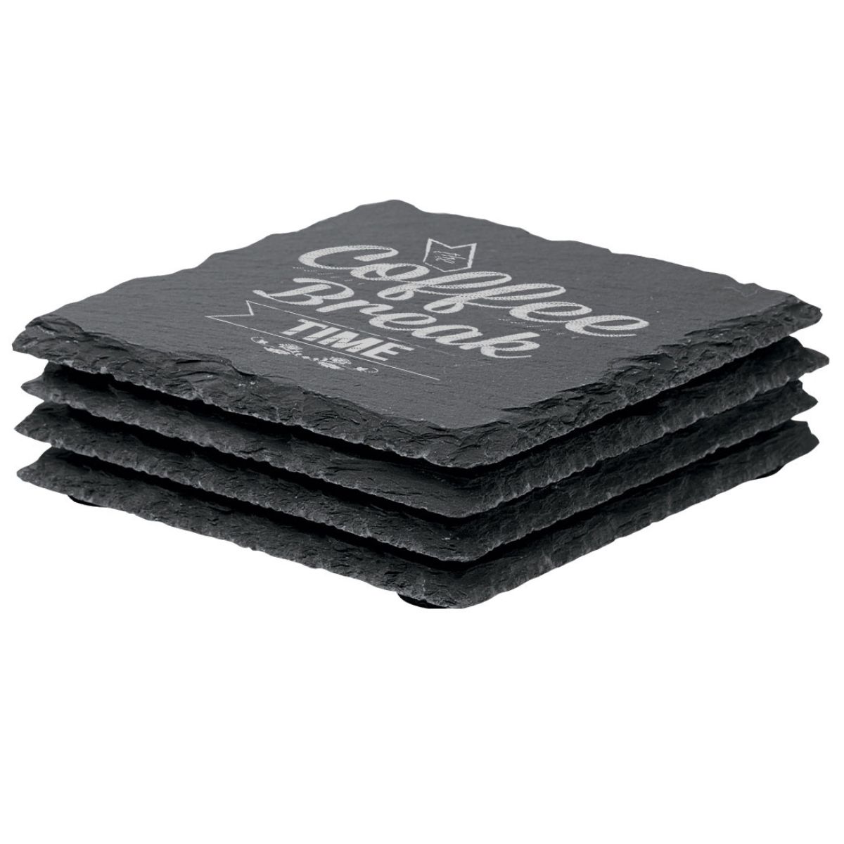 4 Piece Slate Coaster Set - Image 6a8d6031de6f495c61ad91da
