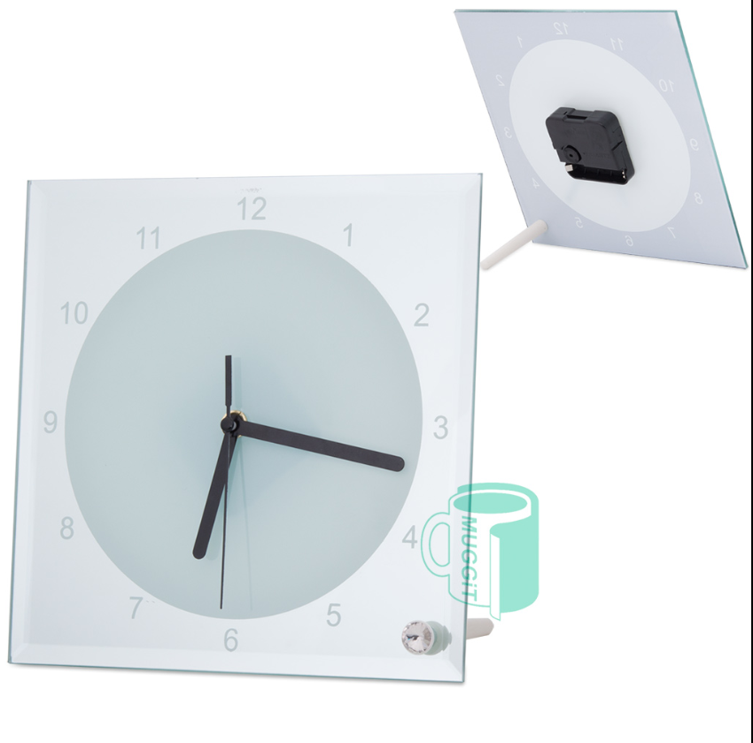 Glass Clock - Image 6a99357dde6f495c61ad964e