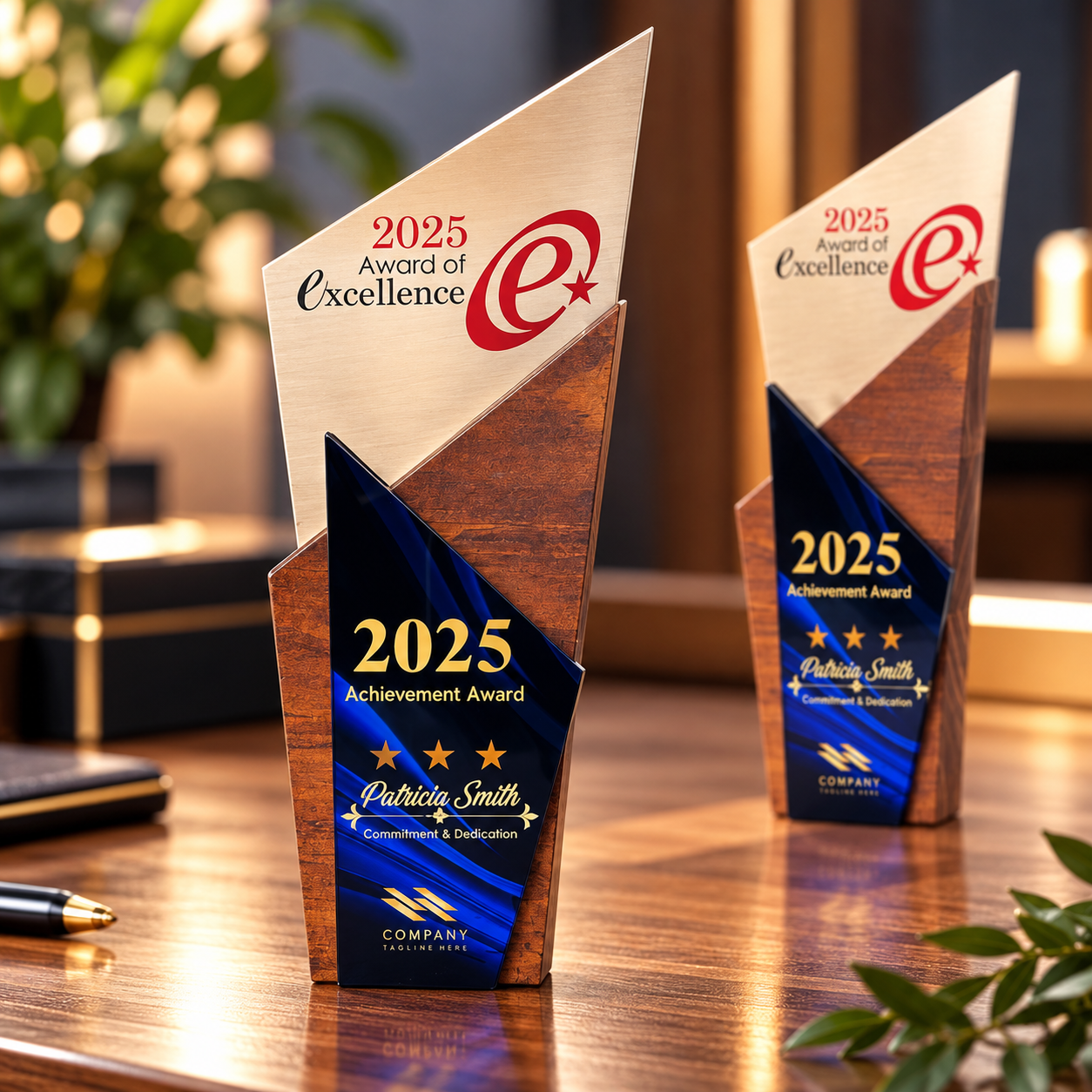 Personalised 3D Medium Trophy