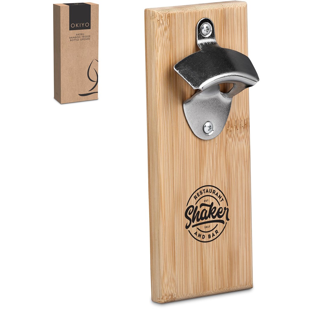 Akeru Bamboo Fridge Bottle Opener - Image 6ad8b57996027ec2409631b4