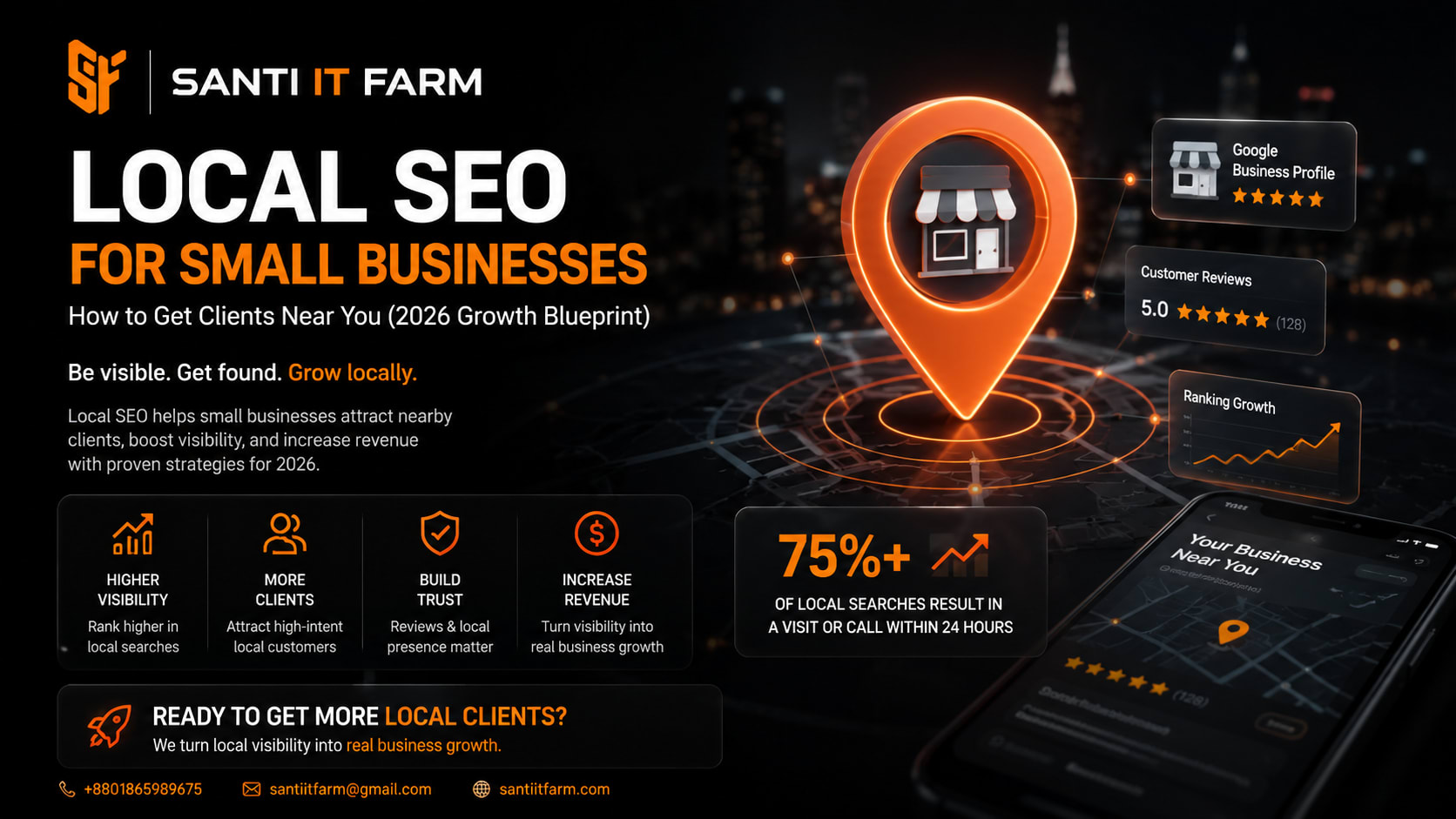 Local SEO for Small Businesses: How to Get Clients Near You (2026 Growth Blueprint)