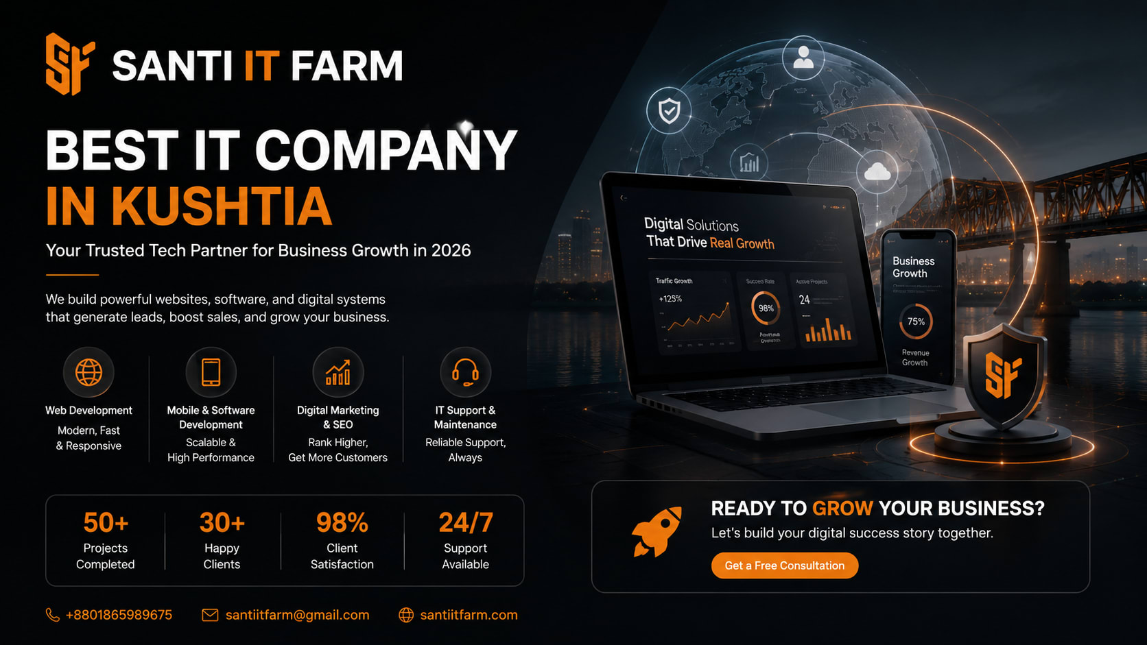 Best IT Company in Kushtia: What Makes a Reliable Tech Partner in 2026?