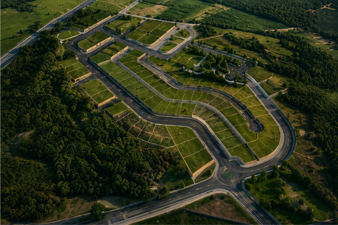 Costa Real development map