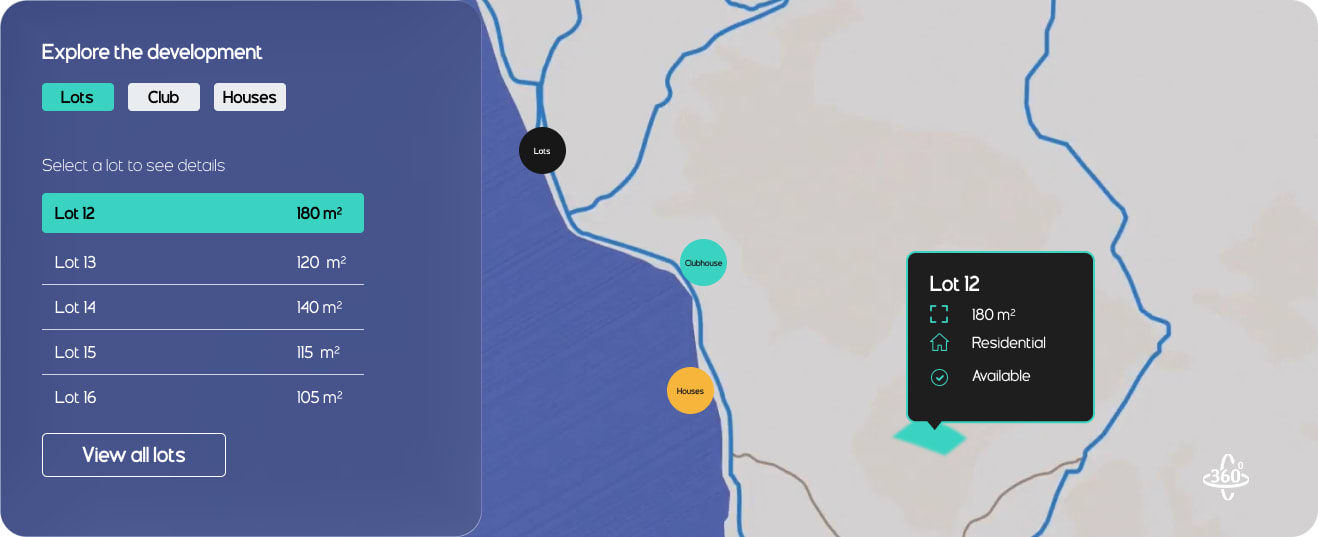 Laguna Bay development map