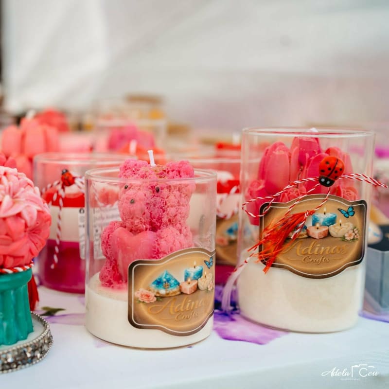 Teddy Bear Candles