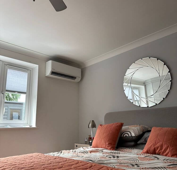 Air Con Unit Fitted and Arranged In Front Room