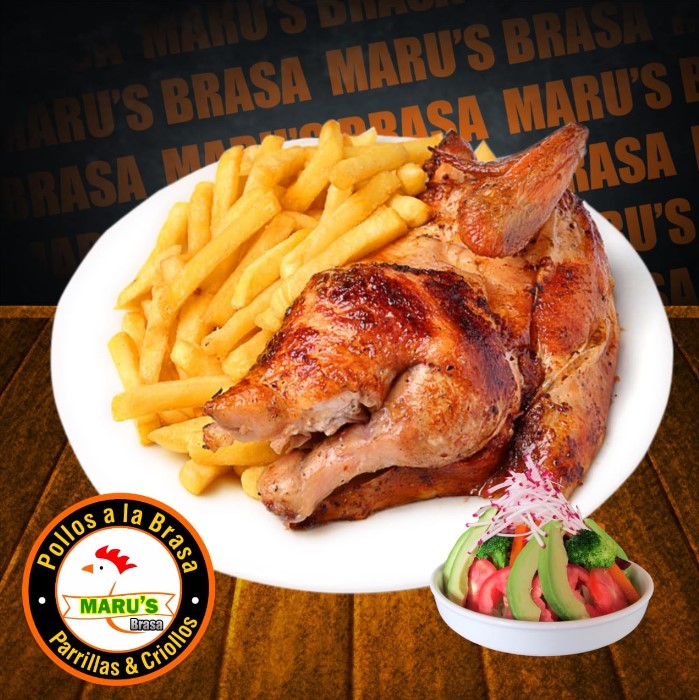 1/2 Pollo