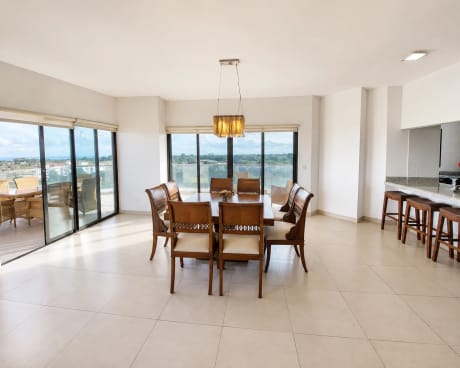 Furnished beachfront apartment in Vista Mar Golf, San Carlos – $1,700