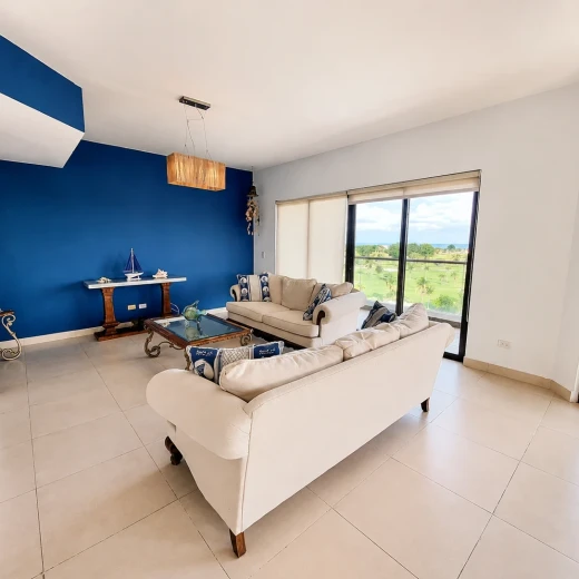 Furnished beachfront apartment in Vista Mar Golf, San Carlos – $1,700