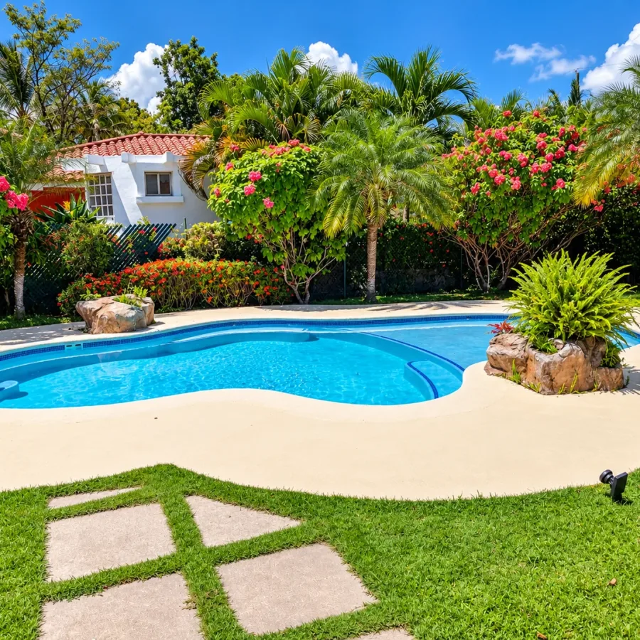 Casa de 3 habitaciones en Coronado en alquiler con piscina privada — 2