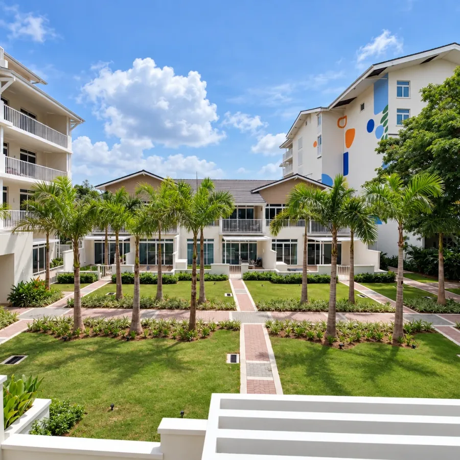 Casa de 2 habitaciones en Buenaventura en alquiler Marina Gardens — 1