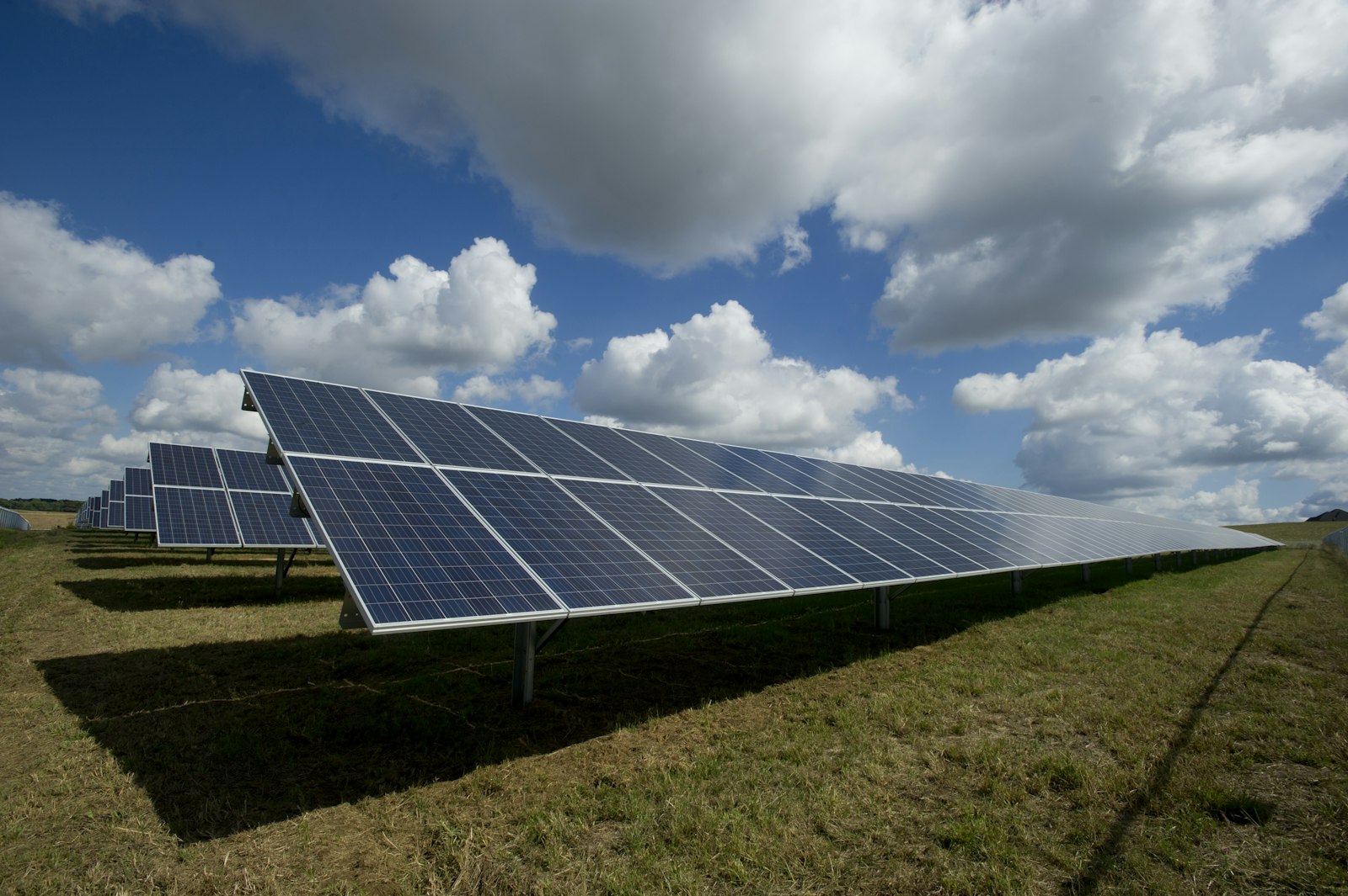 Solar panels in the UAE desert
