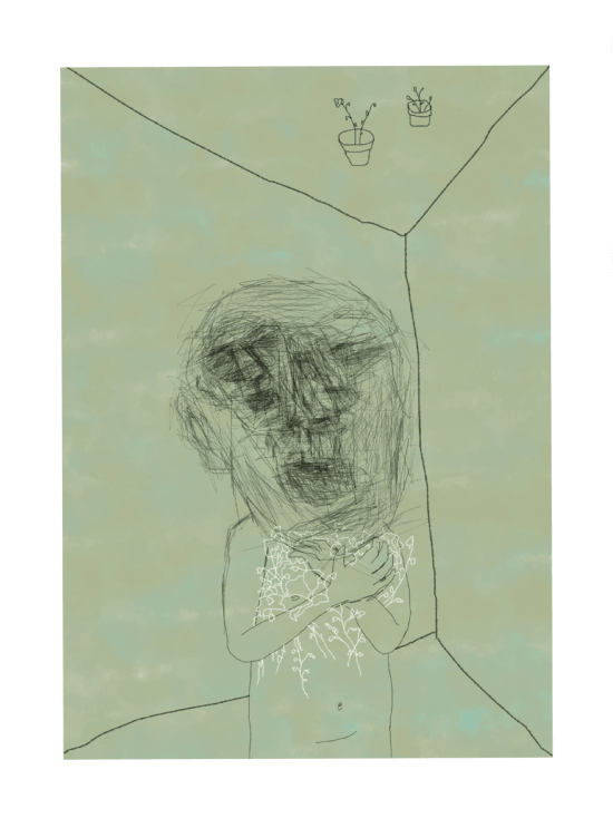 petunia blanca, oficina soto