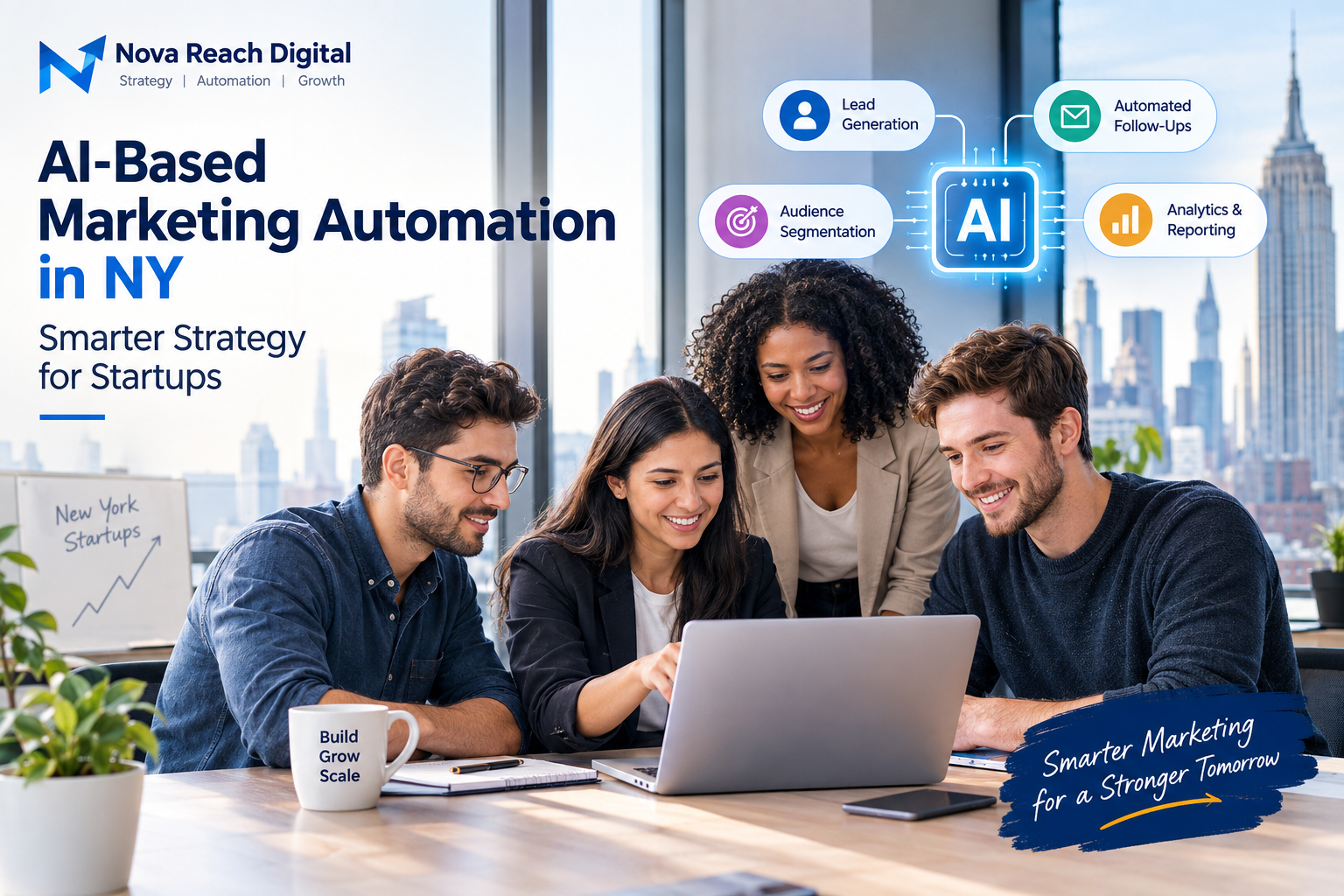 AI-Based Marketing Automation in NY | Smarter Strategy for Startups