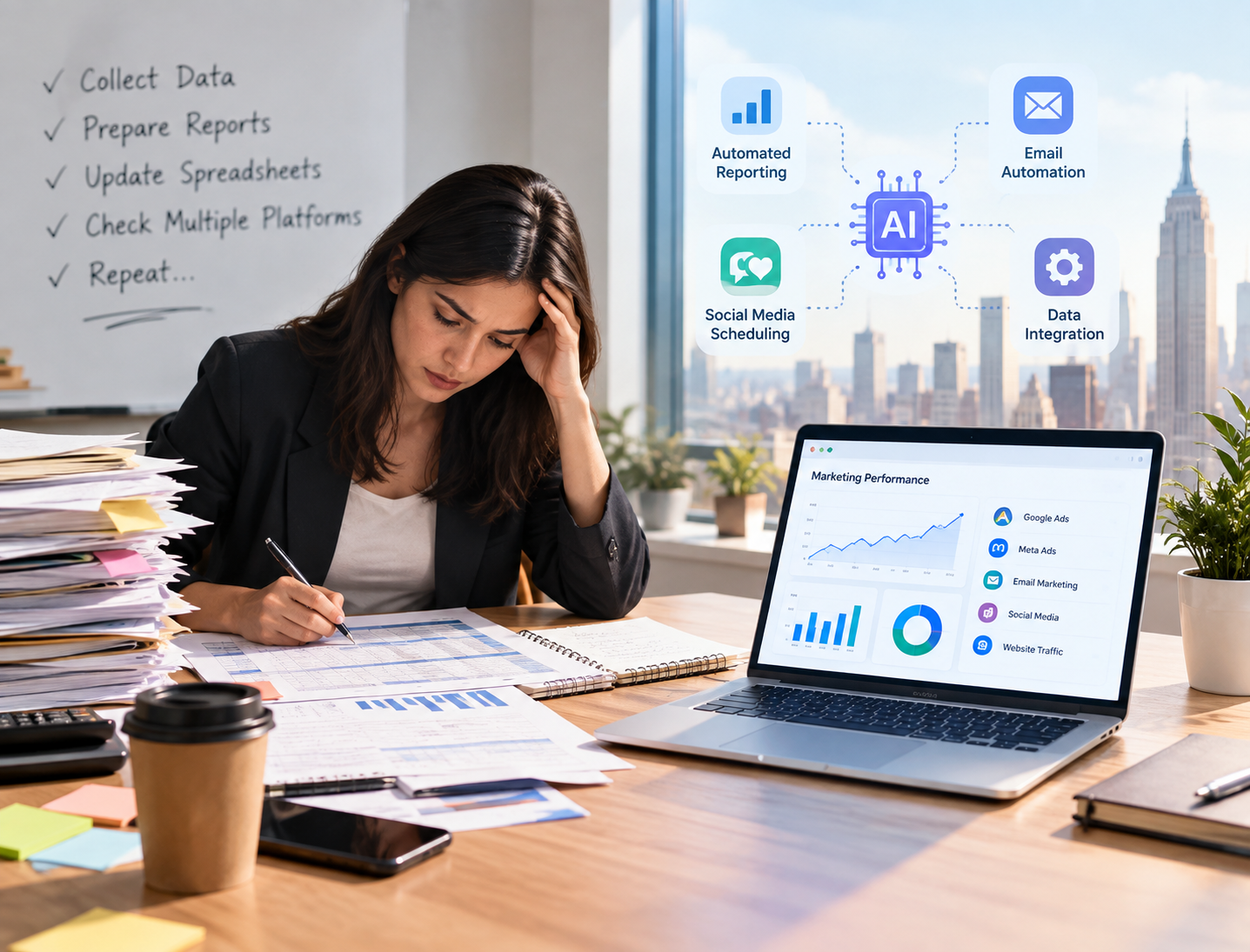 Does Manual Marketing Still Work for New York Businesses? What the Process Reveals, the Automation Test It Turns On, and What Each Workflow Counts