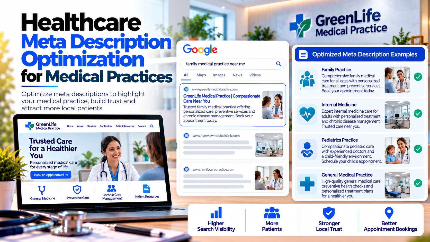 Healthcare Meta Description Optimization for Medical Practices