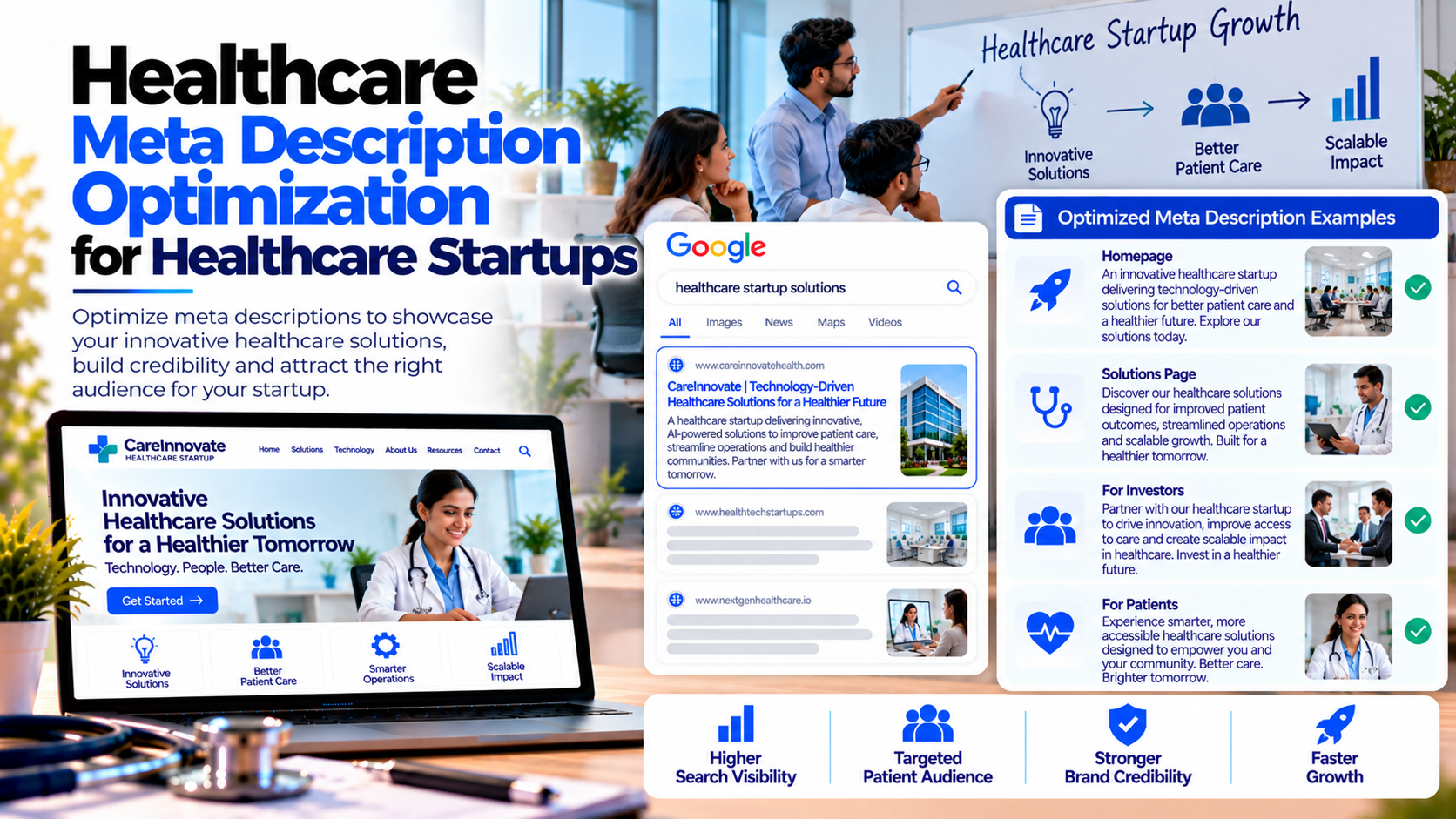 Healthcare Meta Description Optimization for Healthcare Startups