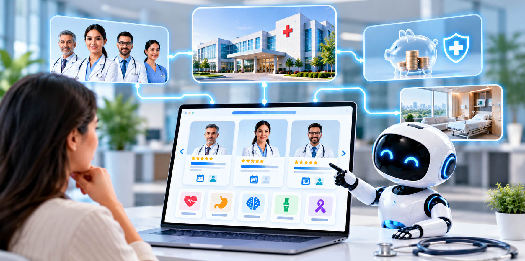 Physician First, Price Clear: Website Architecture for Private Hospital Decisions